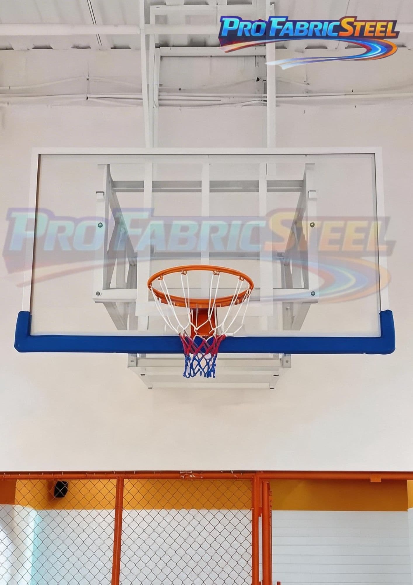 Ring Basket Dinding Adjustable FIBA – Ring Basket Tembok Kuat Fleksibel Untuk Sekolah & Lapangan